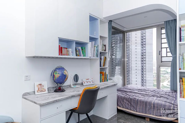 165㎡四居室，將藝術(shù)搬進(jìn)現(xiàn)實(shí)，用簡約締造生活